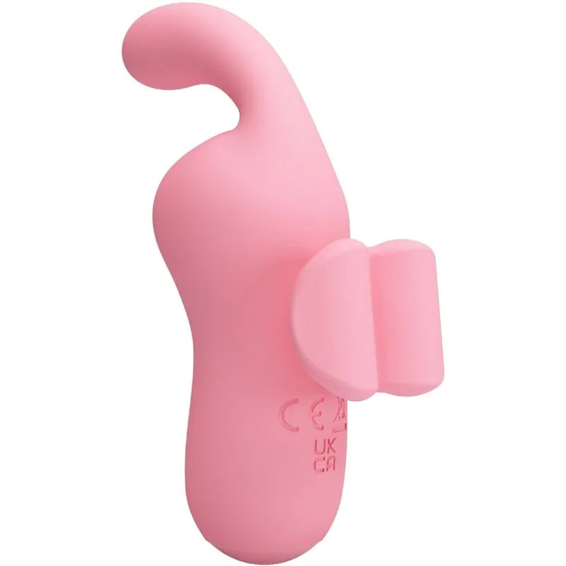 Vibromasseur À Doigt Silicone Rechargeable Jaune
