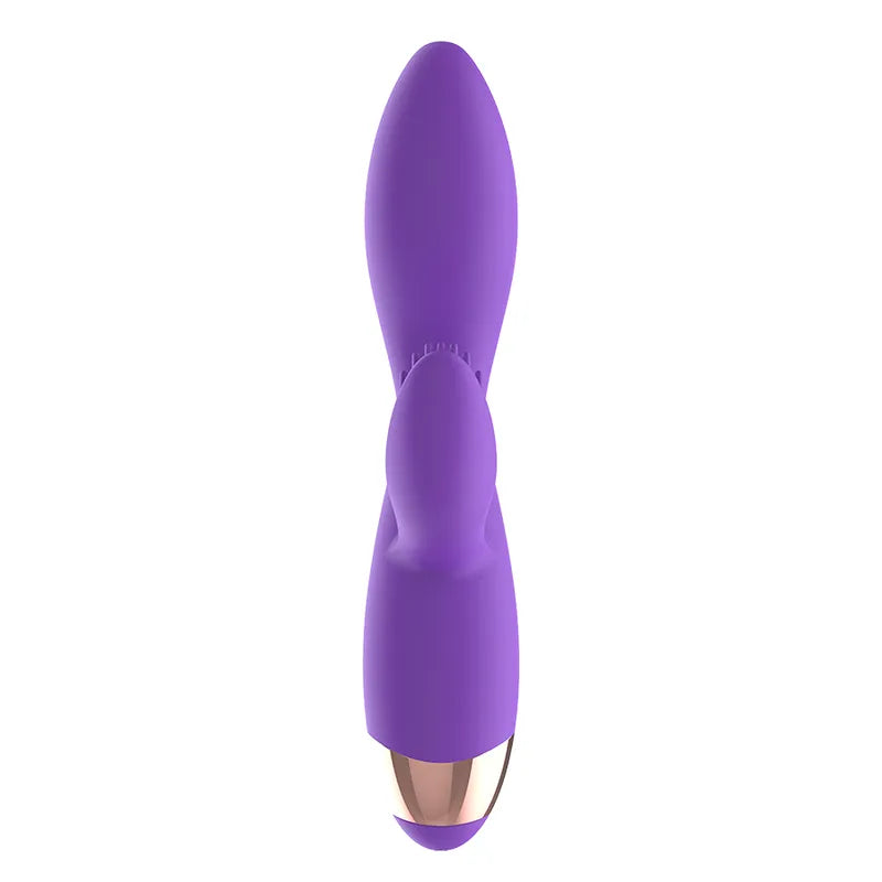 Vibromasseur Double Moteur Silikon Lilas