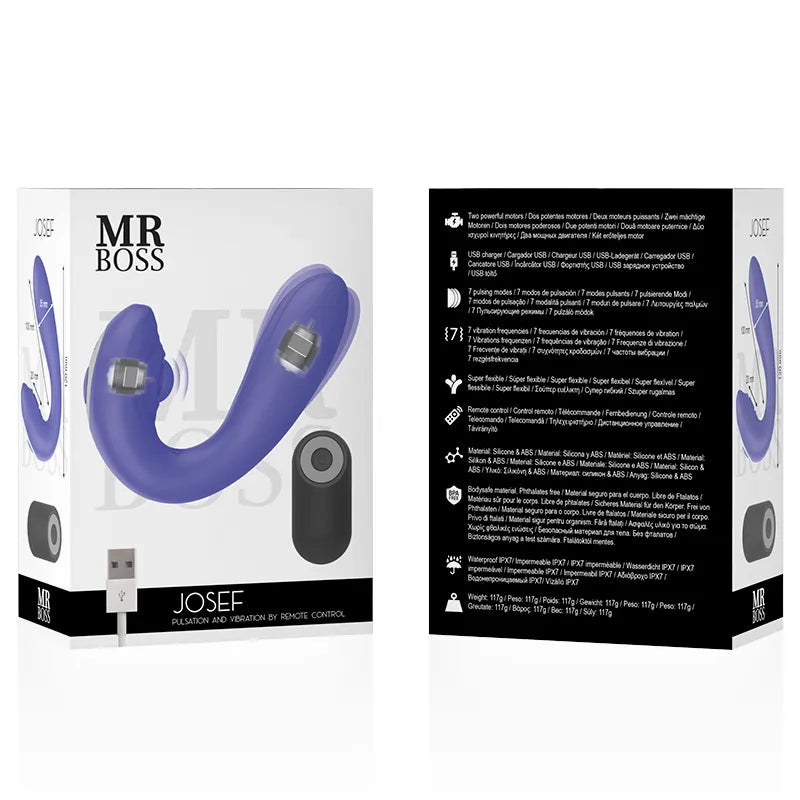 Vibromasseur Double Pulsations Clitoridiennes Premium