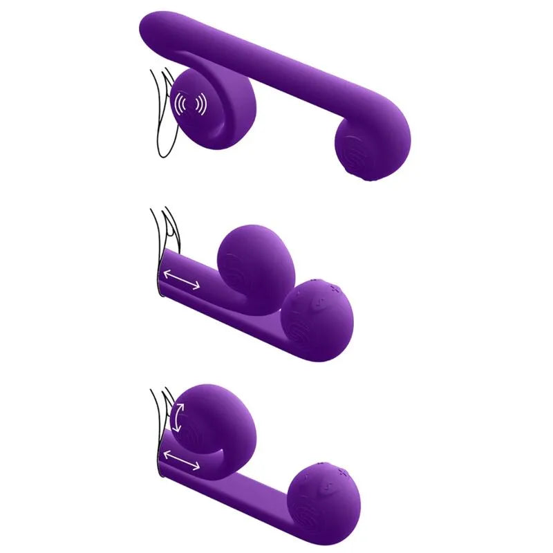 Vibromasseur Double Stimulation Clitoridienne Et Vaginale