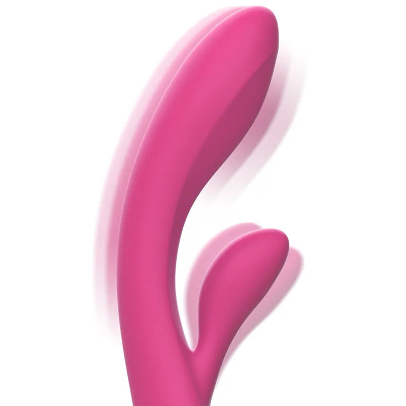 Vibromasseur Ergonomique Double Stimulation Silicone