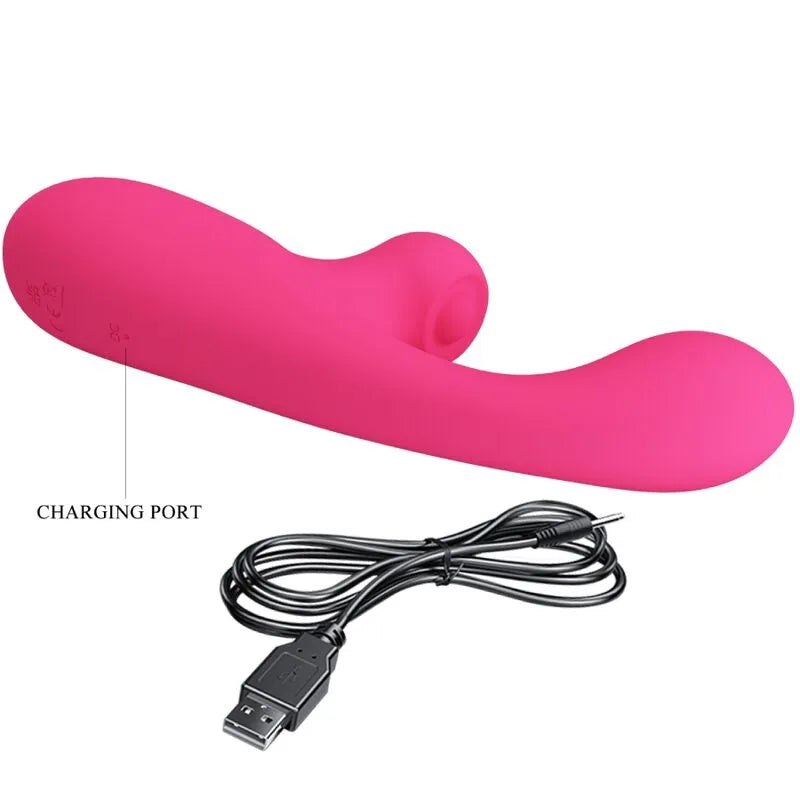 Vibromasseur Ergonomique Silicone Doux Stimulateur Clitoris