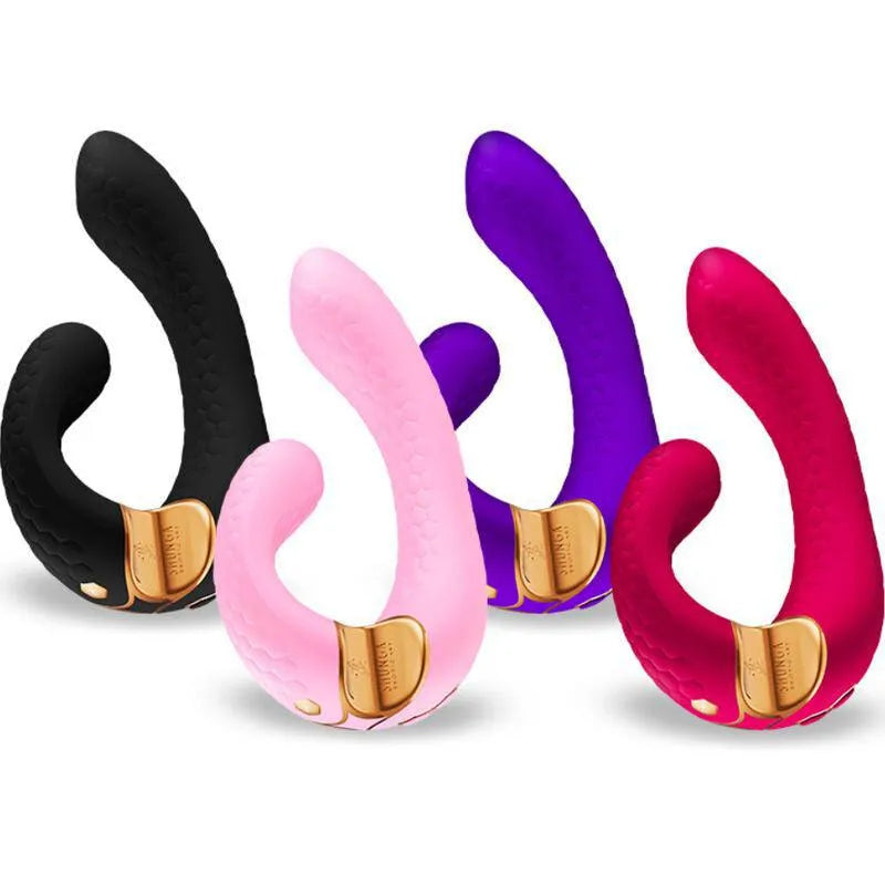 Vibromasseur Ergonomique Silicone Hypoallergénique Pour Femmes
