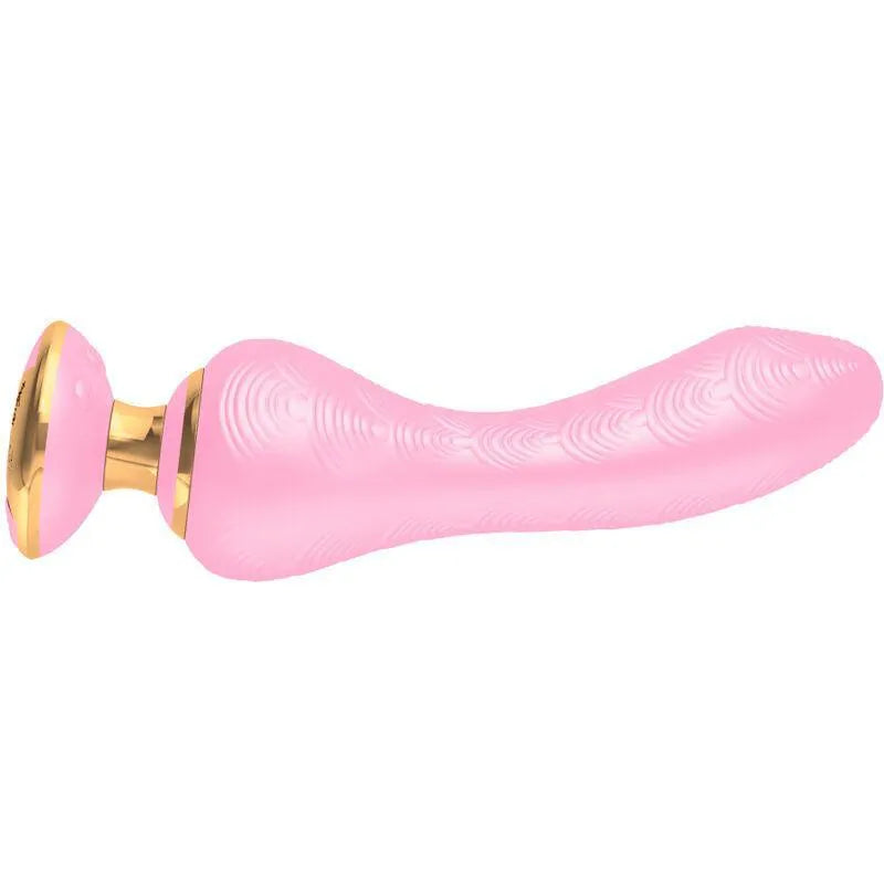 Vibromasseur Ergonomique Silicone Hypoallergénique Rose