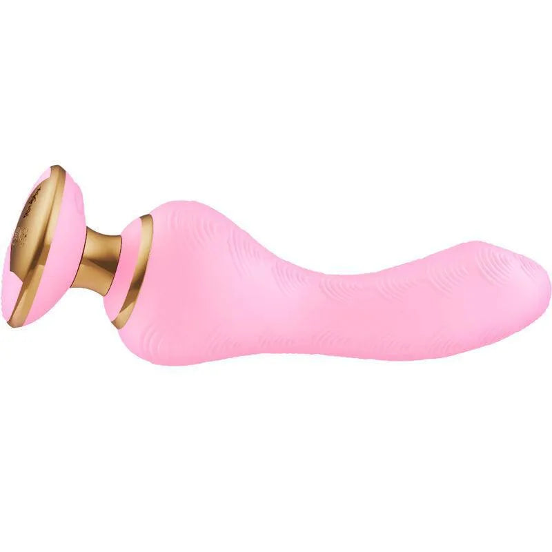 Vibromasseur Ergonomique Silicone Hypoallergénique Rose