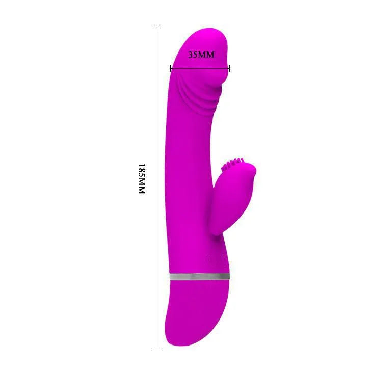 Vibromasseur Ergonomique Silicone Puissant Clitoris