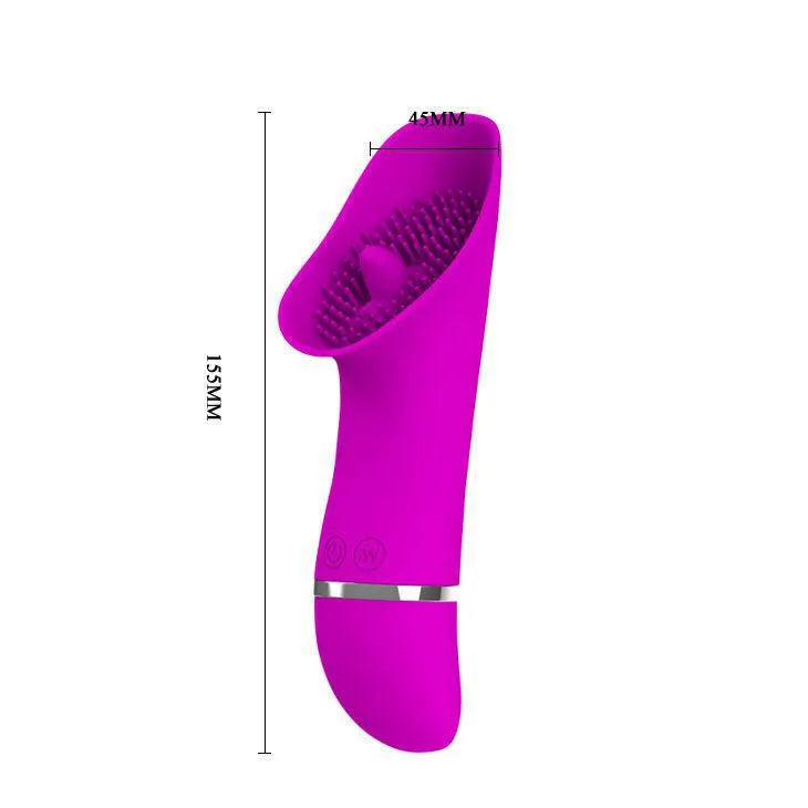 Vibromasseur Ergonomique Stimulateur Clitoridien Silicone Doux