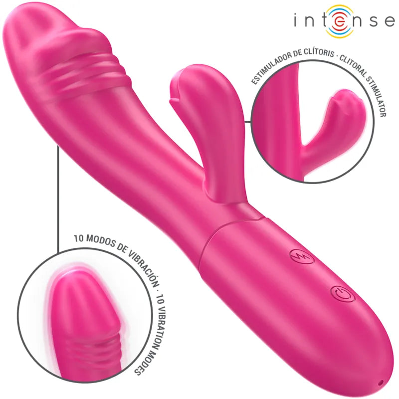 Vibromasseur Flexible Stimulation Klitoridienne Silikon hypoallergénique
