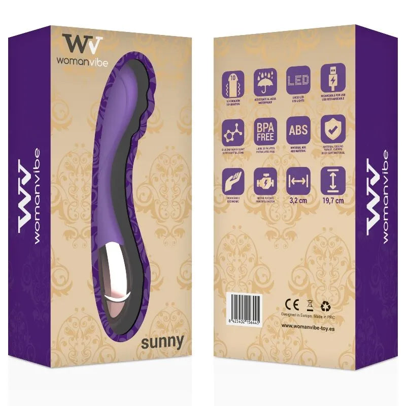 Vibromasseur Point G Silicone Rechargeable Ou Lilas