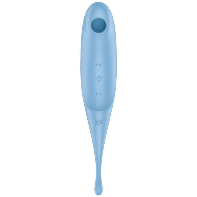 Vibromasseur Hybride Silicone Étanche Air-Pulse