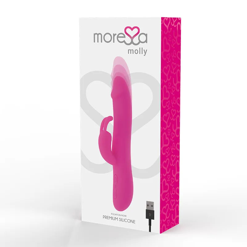 Vibromasseur Lapin Clitoridien Silicone Médical Rechargeable