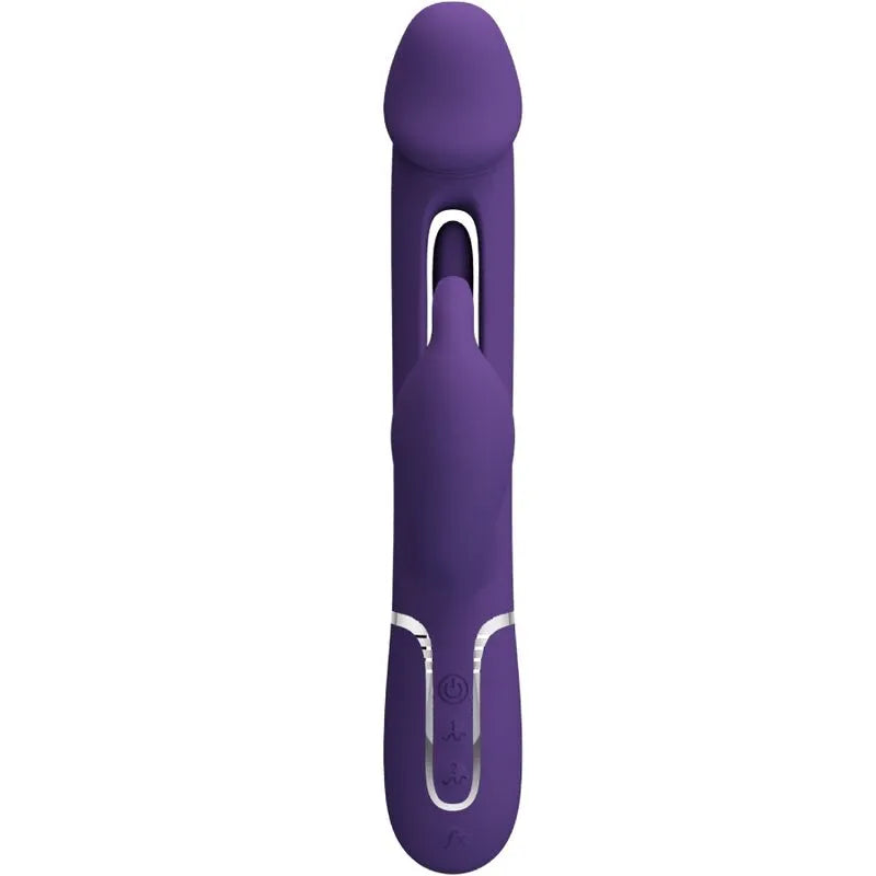 Vibromasseur Lapin Rechargeable Silicone Violet