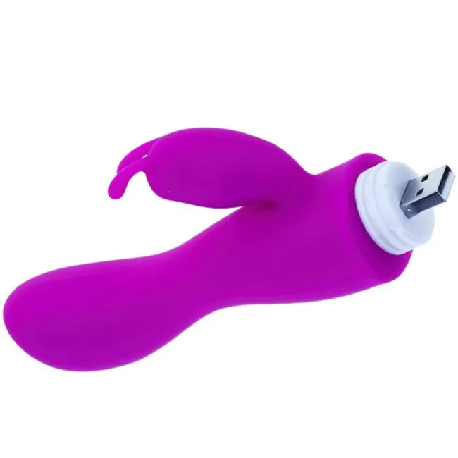 Vibromasseur Lapin Silicone Doux 30 Modes