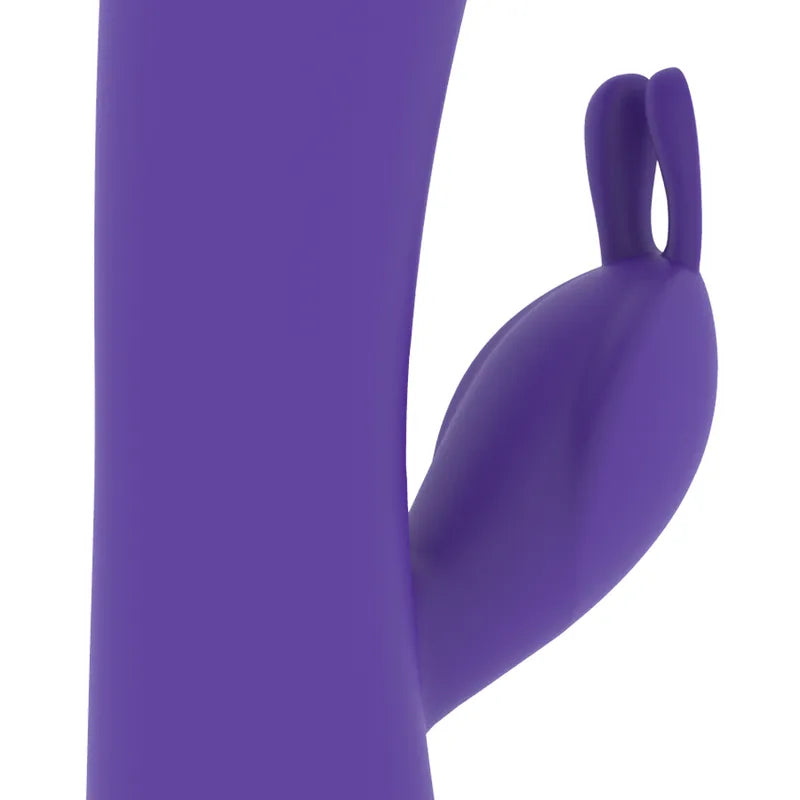 Vibromasseur Lapin Silicone Lila Waterproof