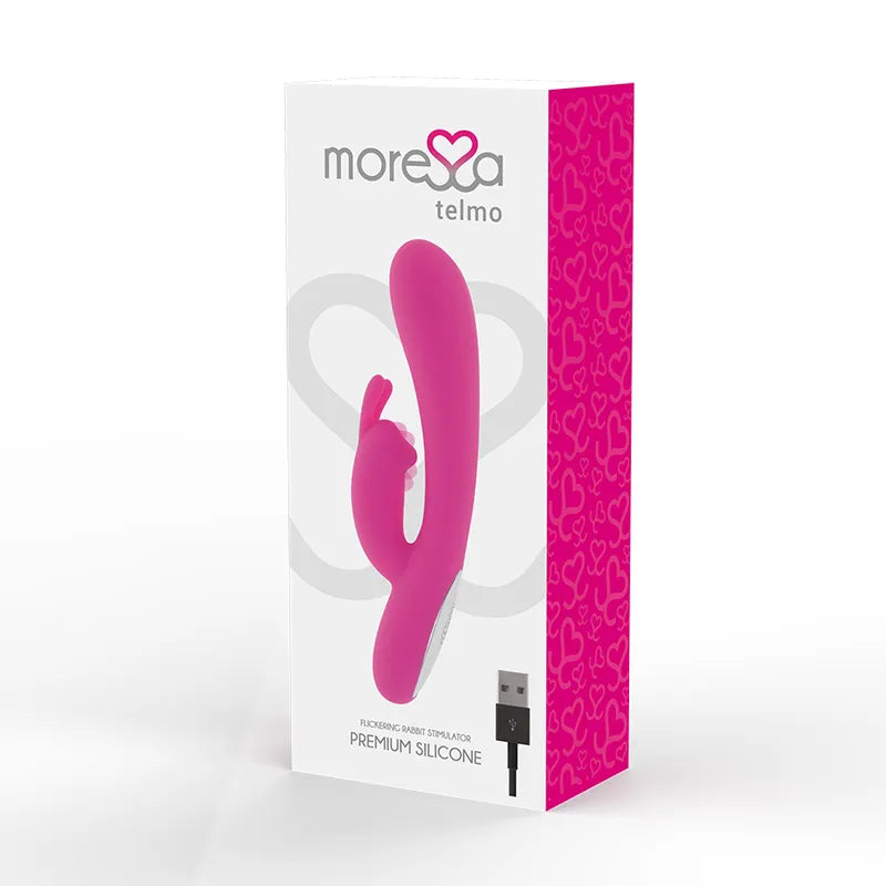 Vibromasseur Lapin Silicone Médical Ergonomique