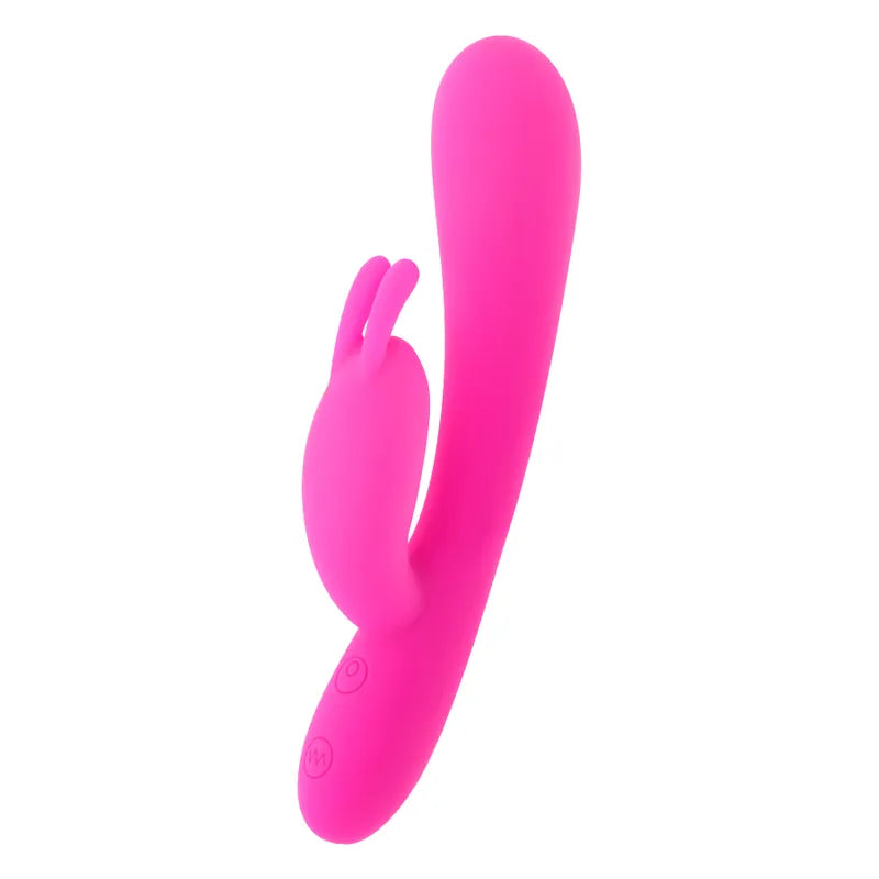 Vibromasseur Lapin Silicone Médical Ergonomique