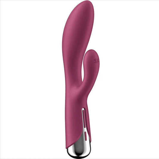 Vibromasseur Lapin Silicone Étanche Rotation Vibrations