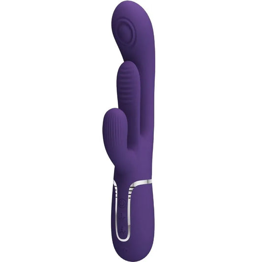 Vibromasseur Lapin Silikon-Velours-Paare