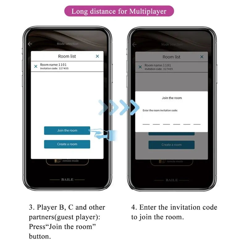 Vibromasseur Électrique Contrôlé Par Application