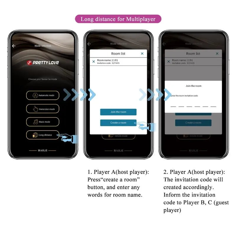 Vibromasseur Électrique Contrôlé Par Application