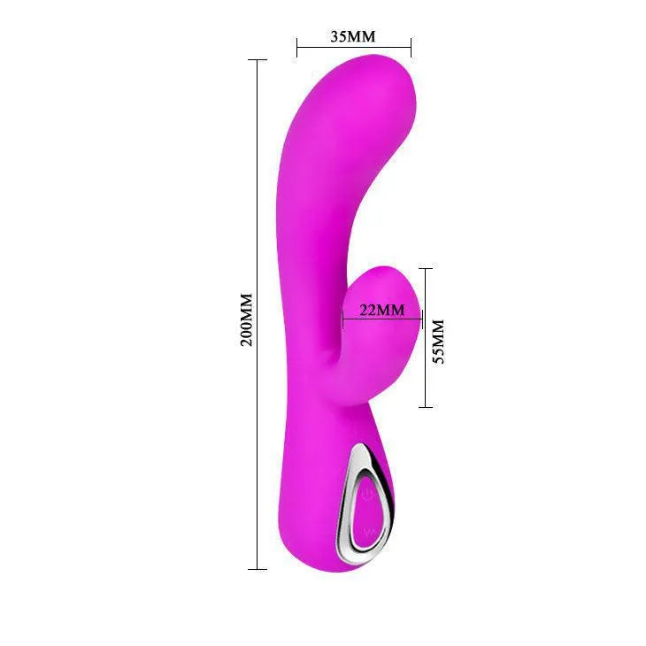Vibromasseur Lilas Silicone Rechargeable Clitoridien