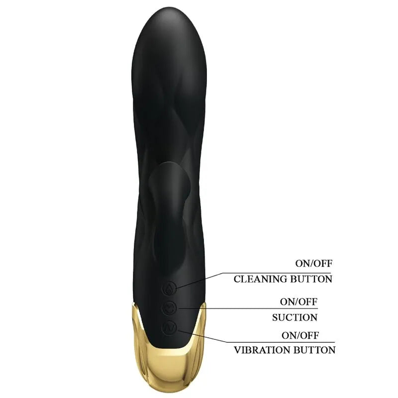 Vibromasseur Luxe Silicone Mémoire Étanche
