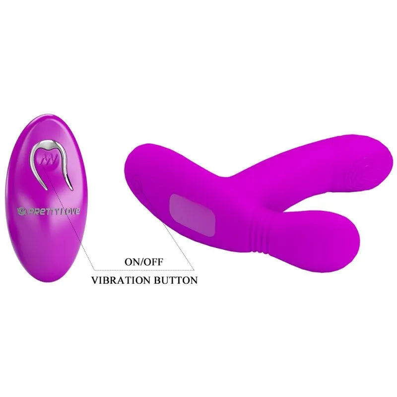 Vibromasseur Point G Clitoris Silicone Violet Luxe