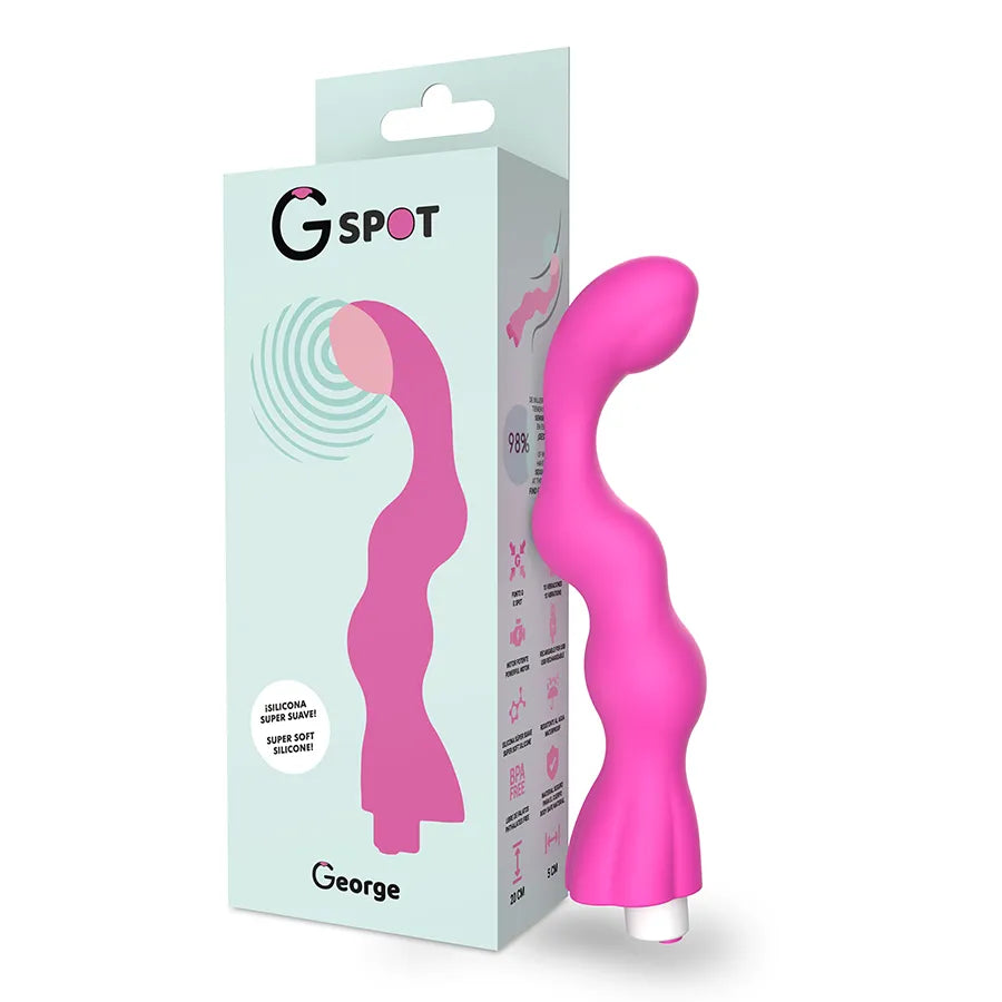 Vibromasseur Point G En Silicone Rechargeable