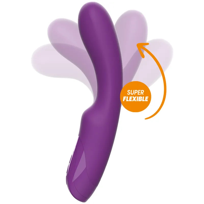 Vibromasseur Point G Silicone Flexible Rechargeable