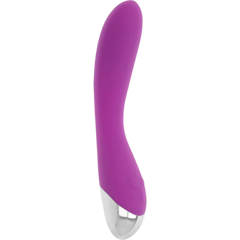 Vibromasseur Point G Silicone Lilas Rechargeable