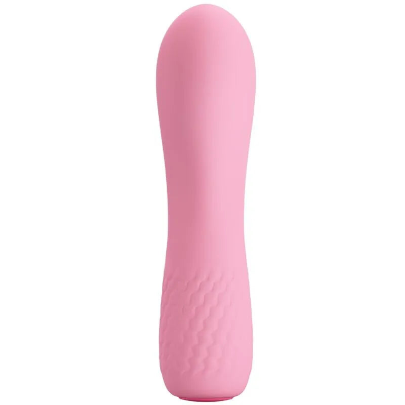 Vibromasseur Point G Silicone Rose Rechargeable