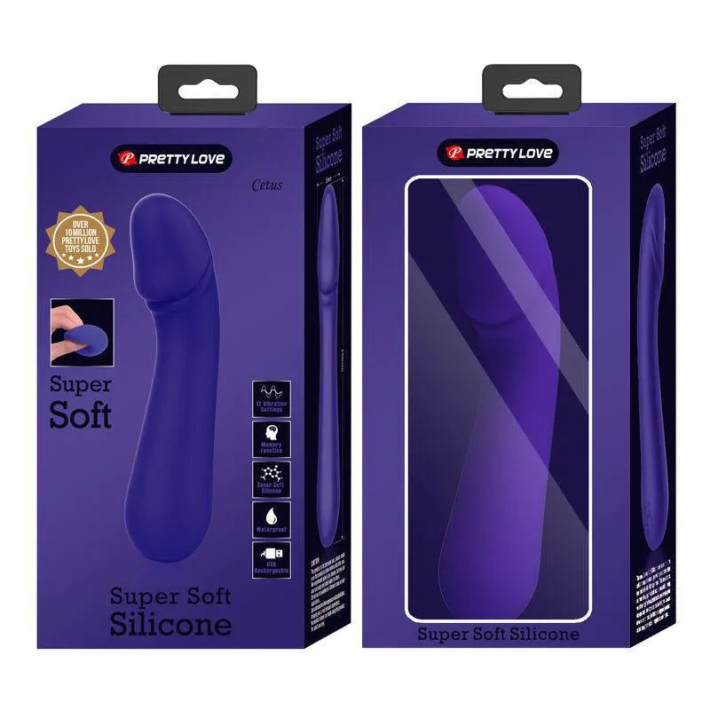 Vibromasseur Point G Silicone Violet Rechargeable