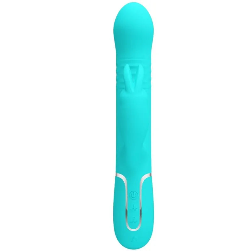 Vibromasseur Pretty Love Rabbit Vert Aqua