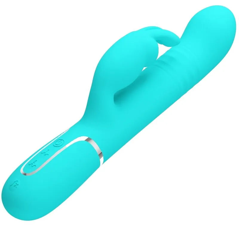 Vibromasseur Pretty Love Rabbit Vert Aqua