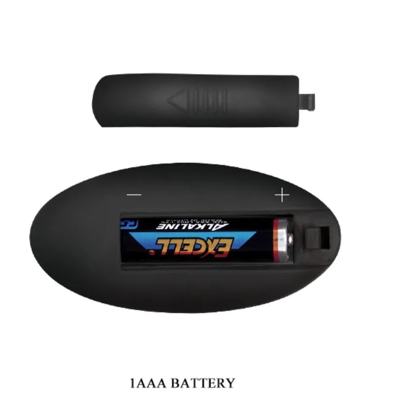 Vibromasseur Prostate Métal Noir Rechargeable