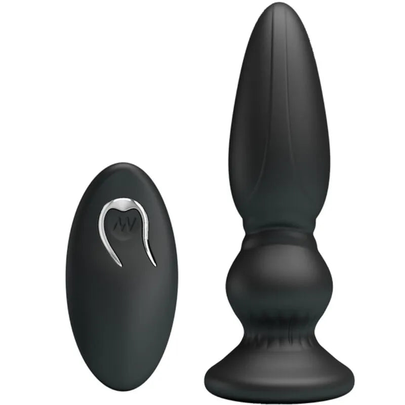 Vibromasseur Prostate Métal Noir Rechargeable