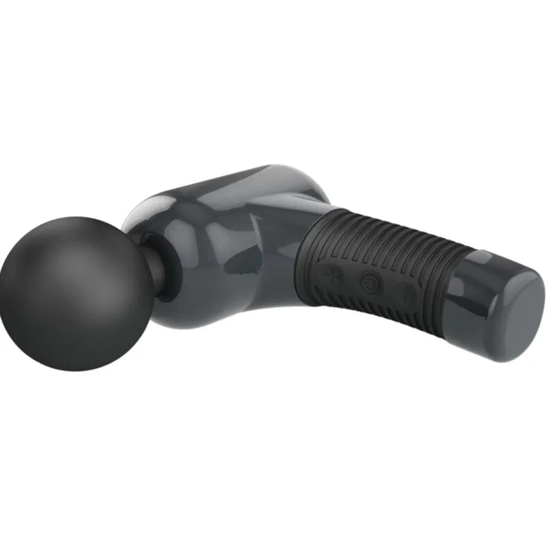 Vibromasseur Puissant Rechargeable Silicone Gris Foncé