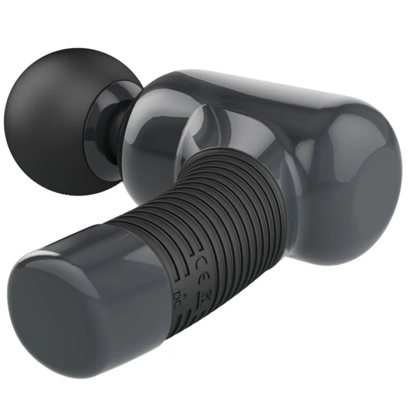 Vibromasseur Puissant Rechargeable Silicone Gris Foncé