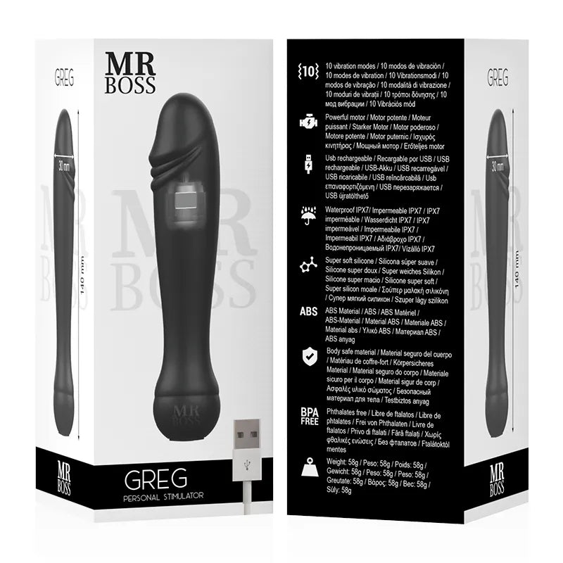 Vibromasseur Puissant Silicone Doux Rechargeable Usb