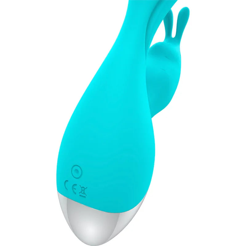 Vibromasseur Rabbit Silicone Doux Étanche