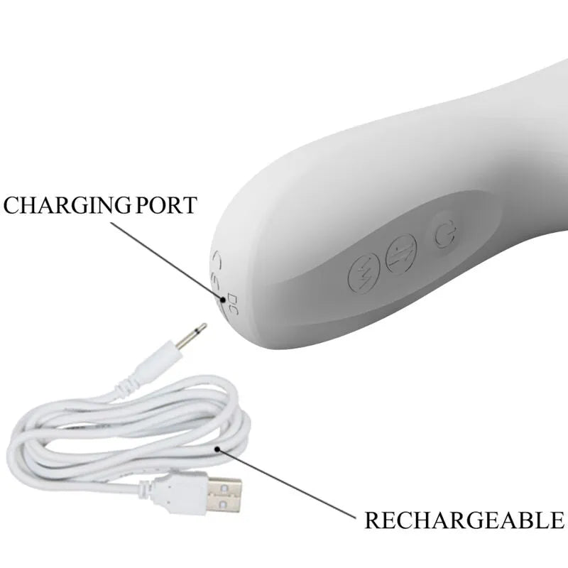 Vibromasseur Rabbit Silicone Rechargeable Multi-Vitesse