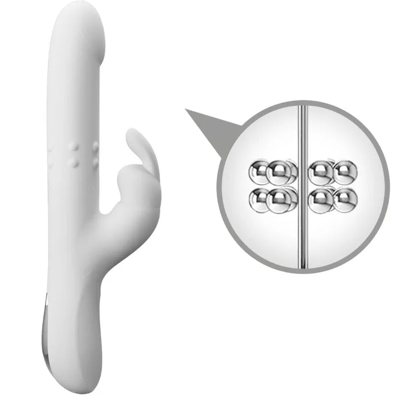 Vibromasseur Rabbit Silicone Rechargeable Multi-Vitesse