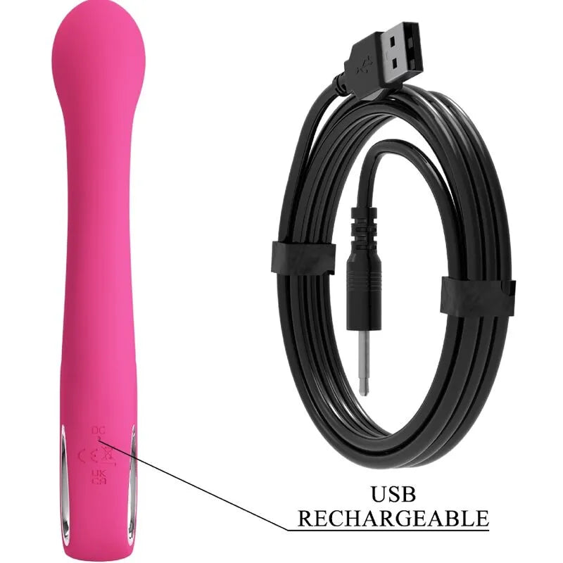 Vibromasseur Rabbit Silicone Rose Point G