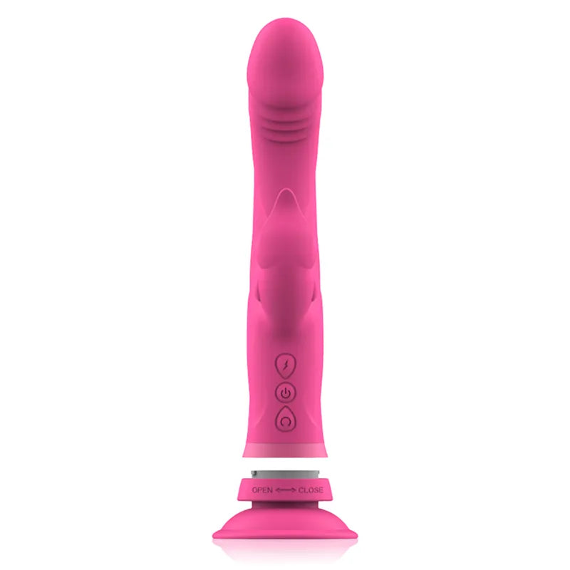 Vibromasseur Rabbit Silicone Étanche Rechargeable