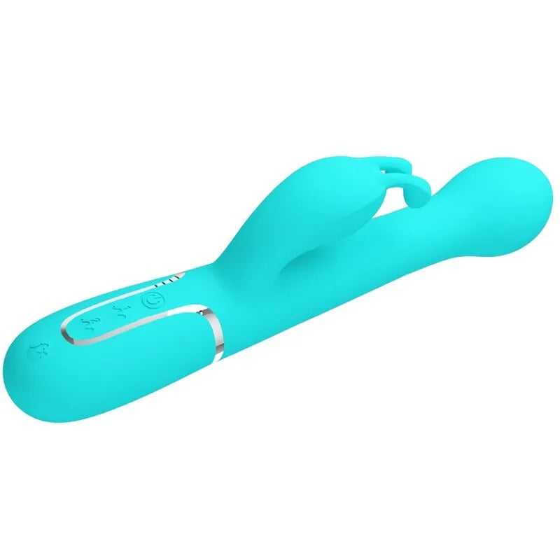 Vibromasseur Rabbit Silicone Violet Usb