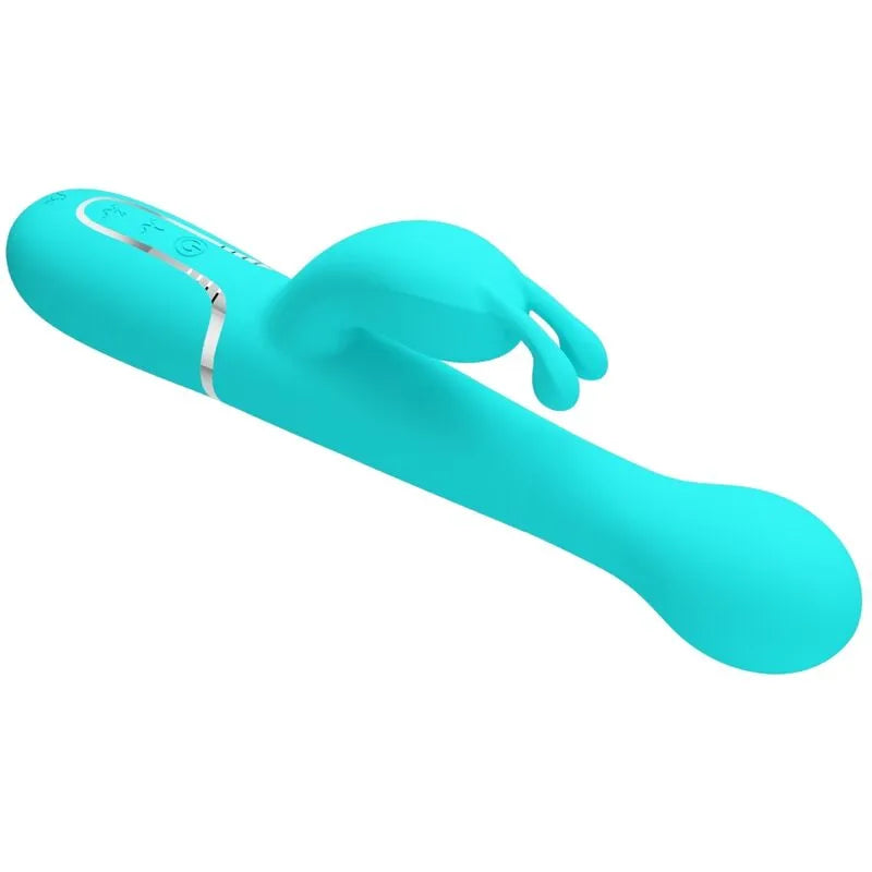Vibromasseur Rabbit Silicone Violet Usb