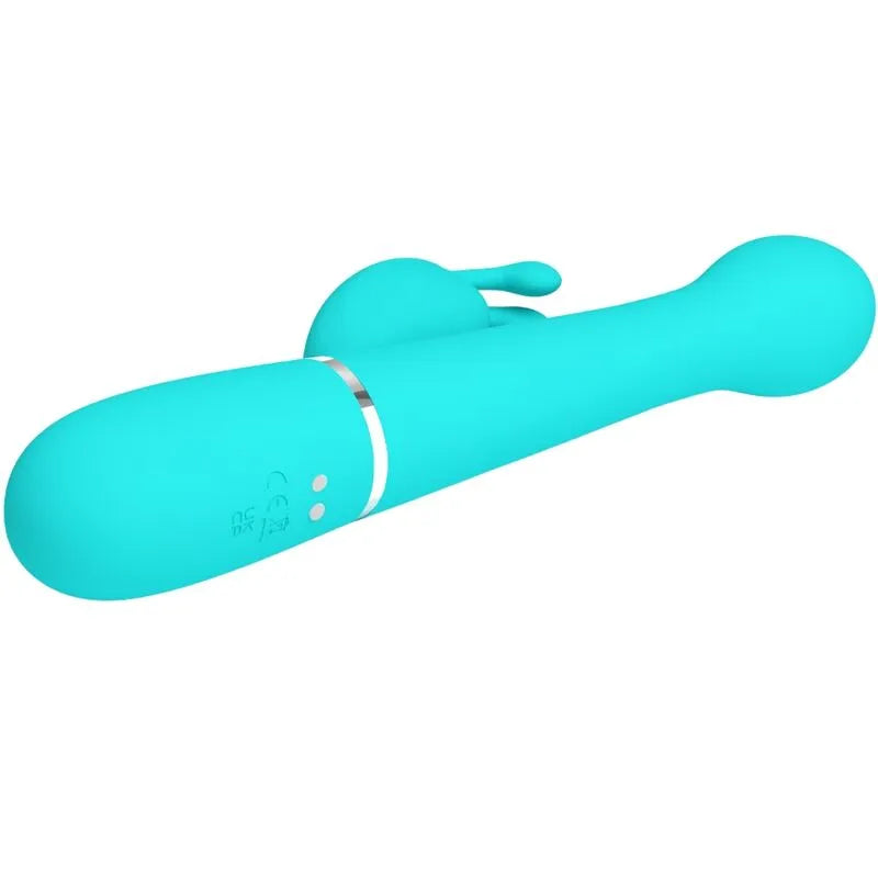 Vibromasseur Rabbit Silicone Violet Usb
