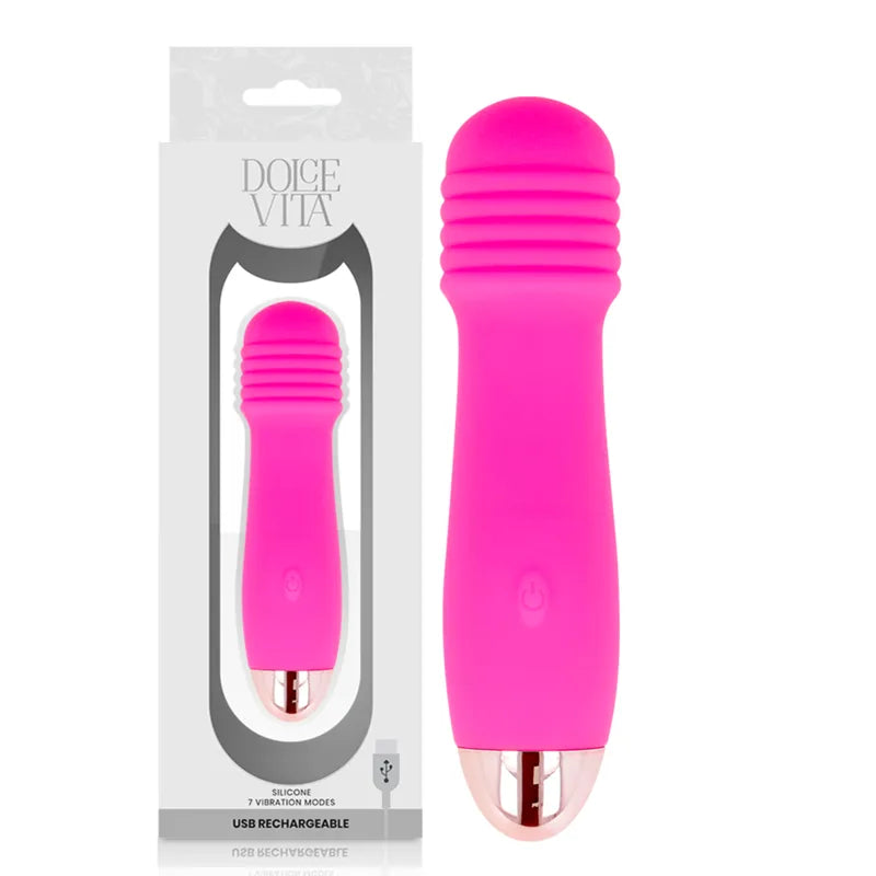Vibromasseur Rechargeable Silicone Médical Hypoallergénique