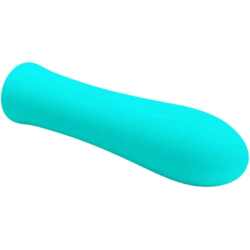 Vibromasseur Rechargeable Silicone Vert Aqua