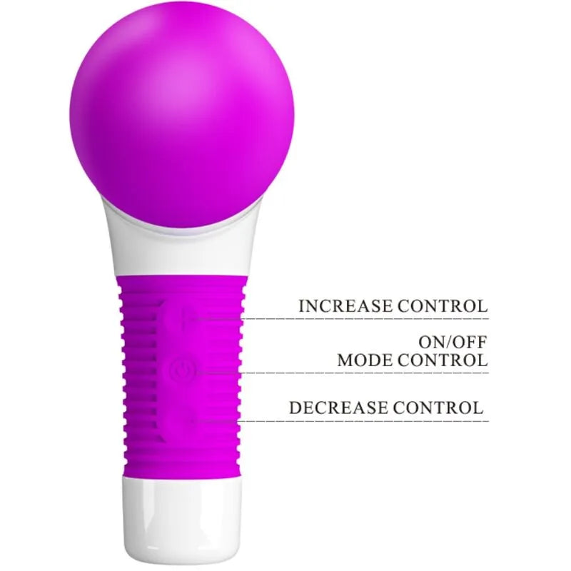 Vibromasseur Rechargeable Silicone Violet Puissant